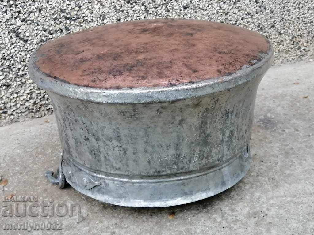 Tinned boiler, copper, water heater, copper copper vessel with price 118.00 BGN | € 60.33