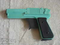 Un pistol de jucărie pentru copii de pe vremea Sac