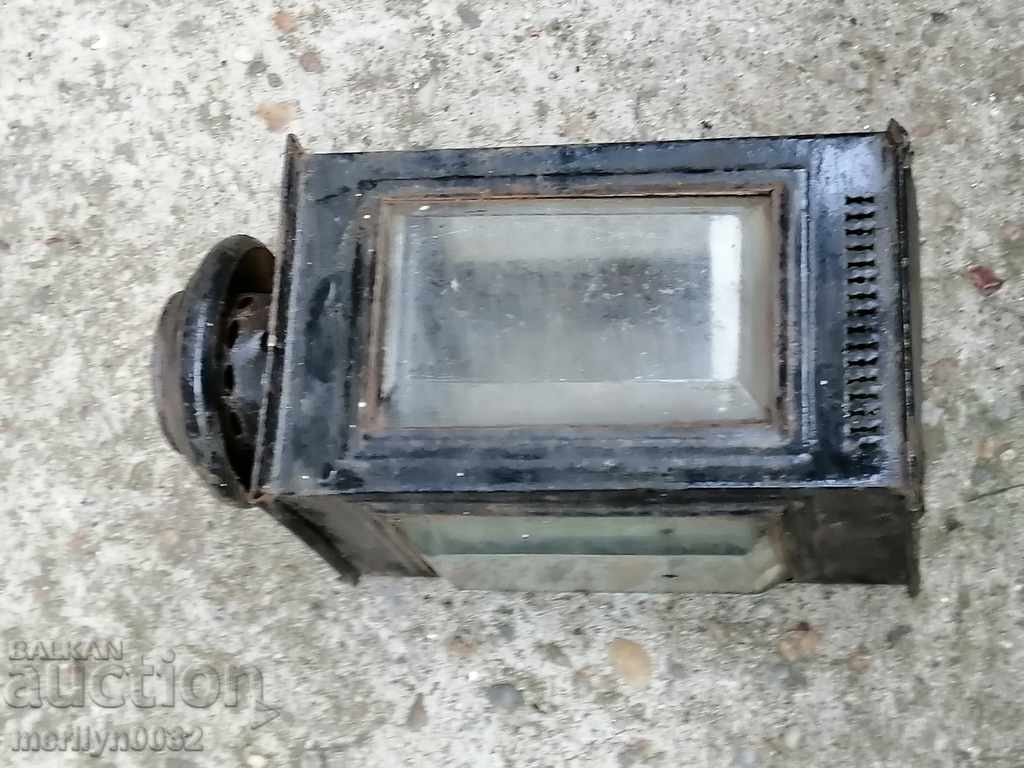 Доставка на Старо немско фенерче лампа прожектор Доставка на Старо немско фенерче лампа прожектор