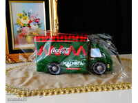 Coca-Cola φορτηγό, μεταλλικό κιβώτιο.