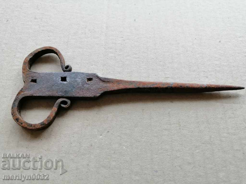 Revival awl, forged skewer, wrought iron - 5 Revival awl, forged skewer, wrought iron - 5