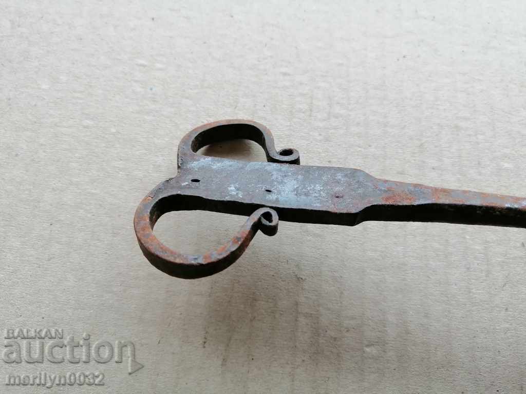 Revival awl, forged skewer, wrought iron - 7 Revival awl, forged skewer, wrought iron - 7