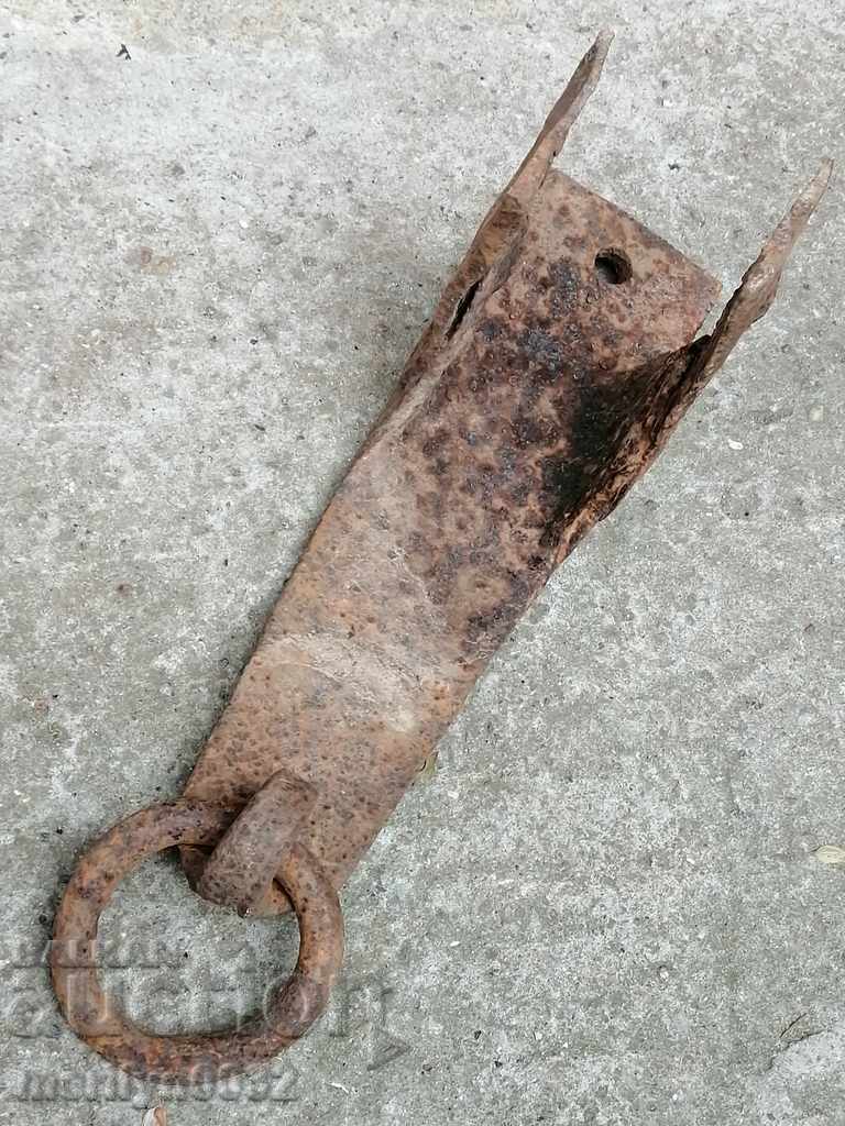 Hand forged wagon brake, wrought iron with price 42.00 BGN | € 21.47 Hand forged wagon brake, wrought iron with price 42.00 BGN | € 21.47