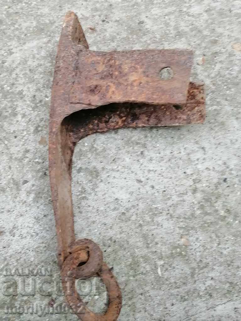 Hand forged wagon brake, wrought iron - 5 Hand forged wagon brake, wrought iron - 5