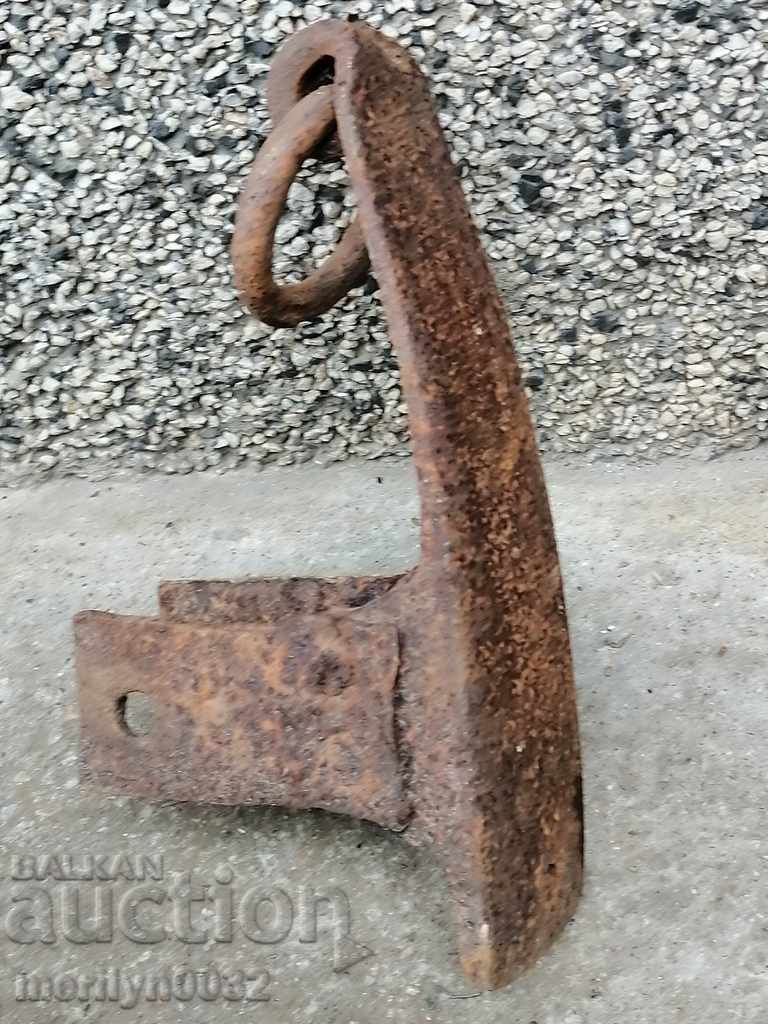 Hand forged wagon brake, wrought iron - 7 Hand forged wagon brake, wrought iron - 7