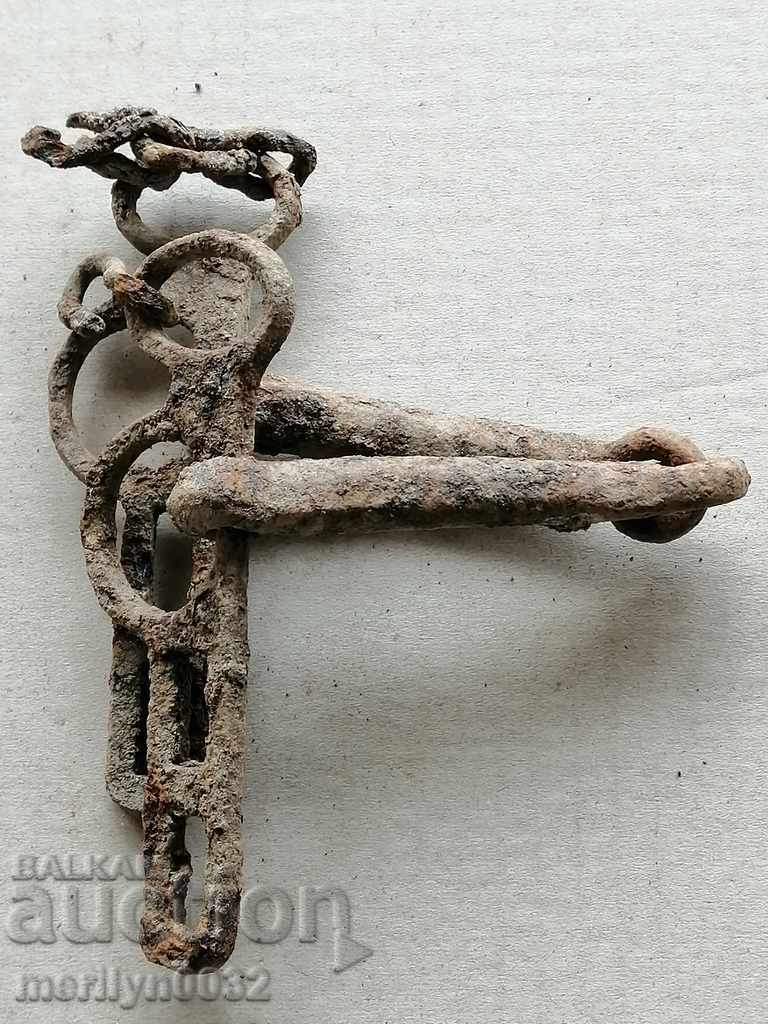 Hand forged horse bridle, wrought iron - 5 Hand forged horse bridle, wrought iron - 5