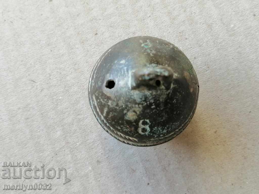 Bronze "nut" type horse cart bell - 19th century - 6 Bronze "nut" type horse cart bell - 19th century - 6