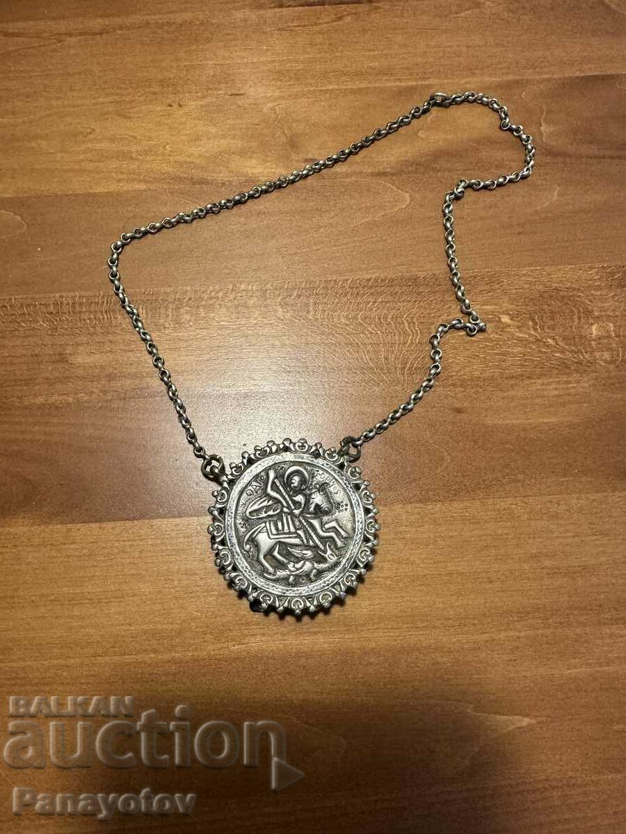 СВЕТИ ГЕОРГИ СВЕТА ЕЛЕНА НАКИТ ЗА НОСИЯ ЗА ПАФТИ СРЕБРО НИЕЛ - 6 СВЕТИ ГЕОРГИ СВЕТА ЕЛЕНА НАКИТ ЗА НОСИЯ ЗА ПАФТИ СРЕБРО НИЕЛ - 6