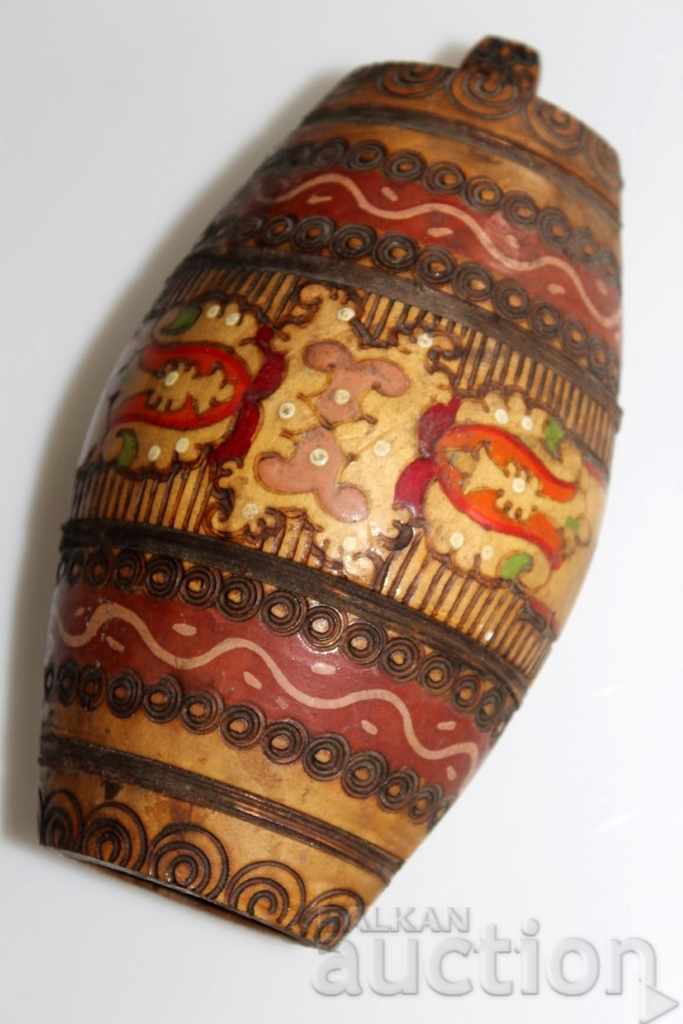 Auction OLD PYROGRAPHED PAVUR BOOKEL Auction OLD PYROGRAPHED PAVUR BOOKEL