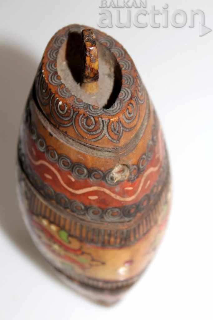 Delivery of OLD PYROGRAPHED PAVUR BOOKEL Delivery of OLD PYROGRAPHED PAVUR BOOKEL