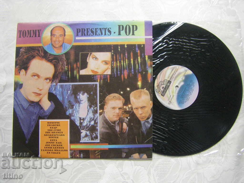 VTA 12763 - Tommy Presents - Pop with price 20.00 BGN | € 10.23 VTA 12763 - Tommy Presents - Pop with price 20.00 BGN | € 10.23