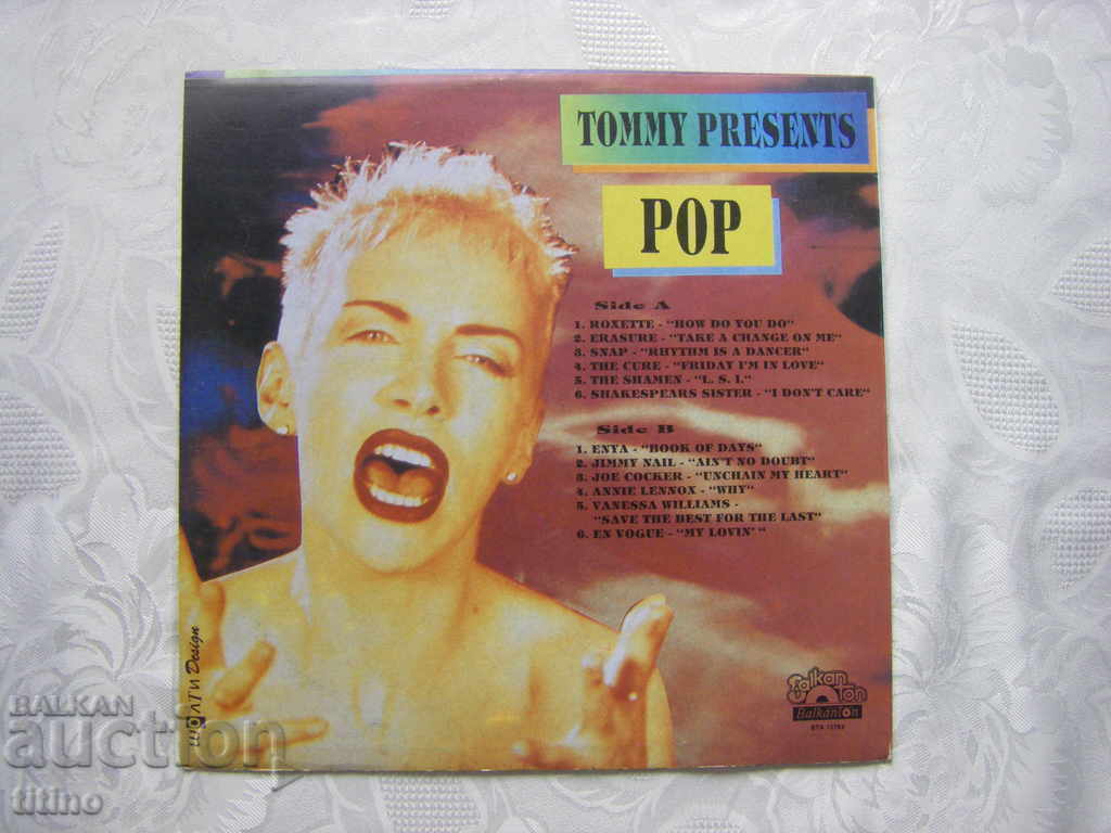 Auction VTA 12763 - Tommy Presents - Pop Auction VTA 12763 - Tommy Presents - Pop