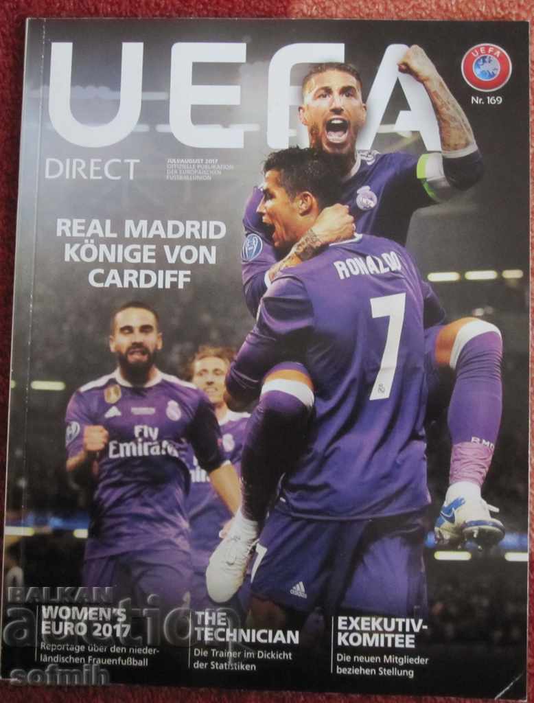 Auction UEFA football magazine Auction UEFA football magazine