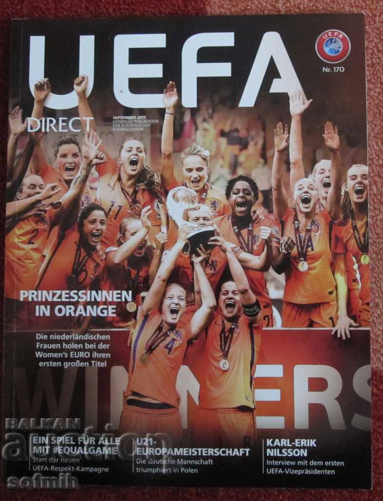 UEFA football magazine