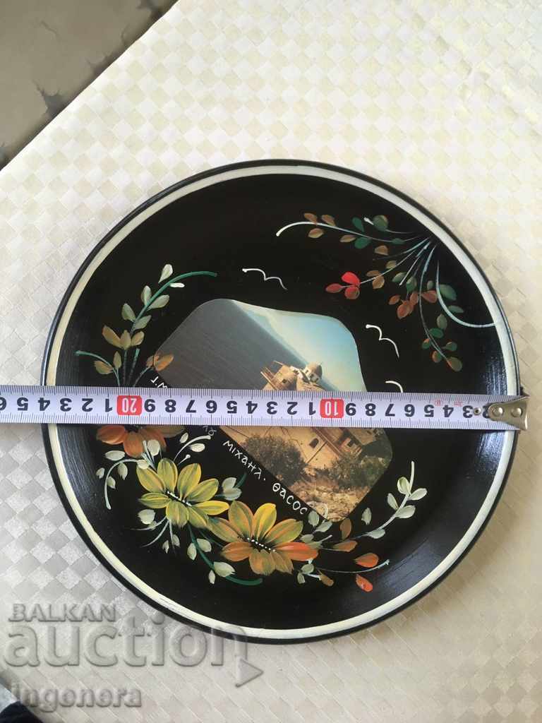 A WALL DRAWING FOR A WALL, SOUVENIR PAINTING CARD CERAMICS with price 8.00 BGN | € 4.09