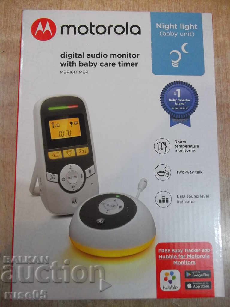 Παρακολούθηση ψηφιακού ήχου "motorola-MBP161TIMER" με μωρό χρονοδιακόπτη