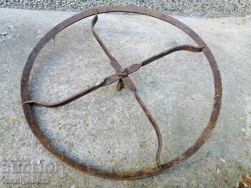 Wrought Iron Wheel - 7