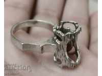 Silver Ring 900 with Carneol