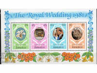 1981. Jamaica. Royal Wedding - Prince Charles and Lady Diana.