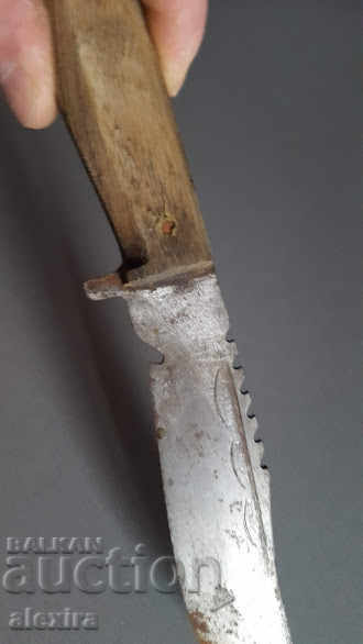 Δημοπρασία παλιό σφυρήλατο μαχαίρι καμάρα ξίφος ξιφολόγχης