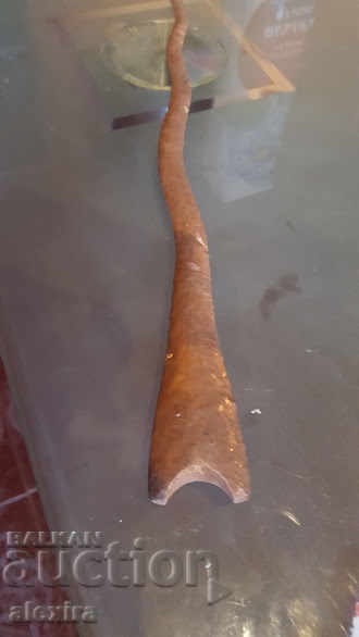 Delivery of very thick bronze blade for kris knife kama cutter sword sword