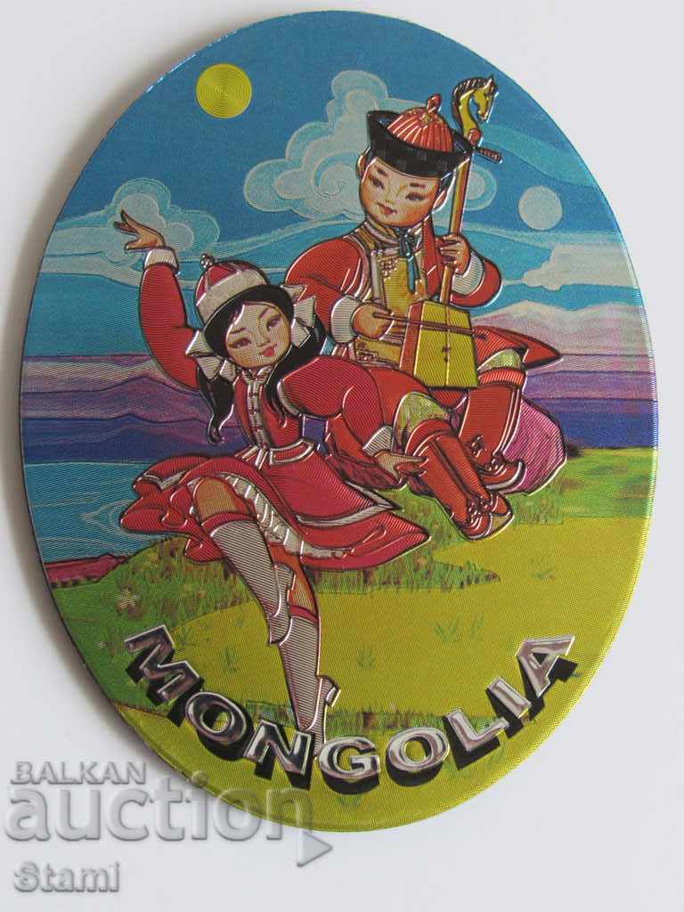 An authentic Mongolia-57 metal series magnet with price 7.00 BGN | € 3.58 An authentic Mongolia-57 metal series magnet with price 7.00 BGN | € 3.58