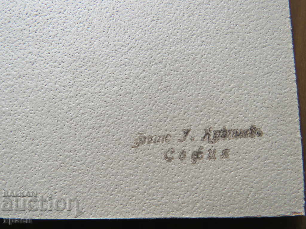 Licitație FOTO VECHE - CARTON - MARE - 0324