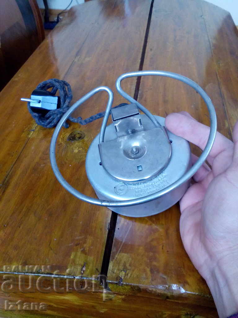 Delivery of Old electric hotplate, hotplate