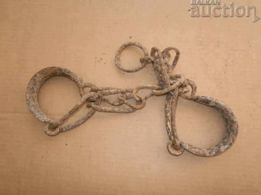 Auction Hand forged beads, prana, chain, wrought iron Auction Hand forged beads, prana, chain, wrought iron