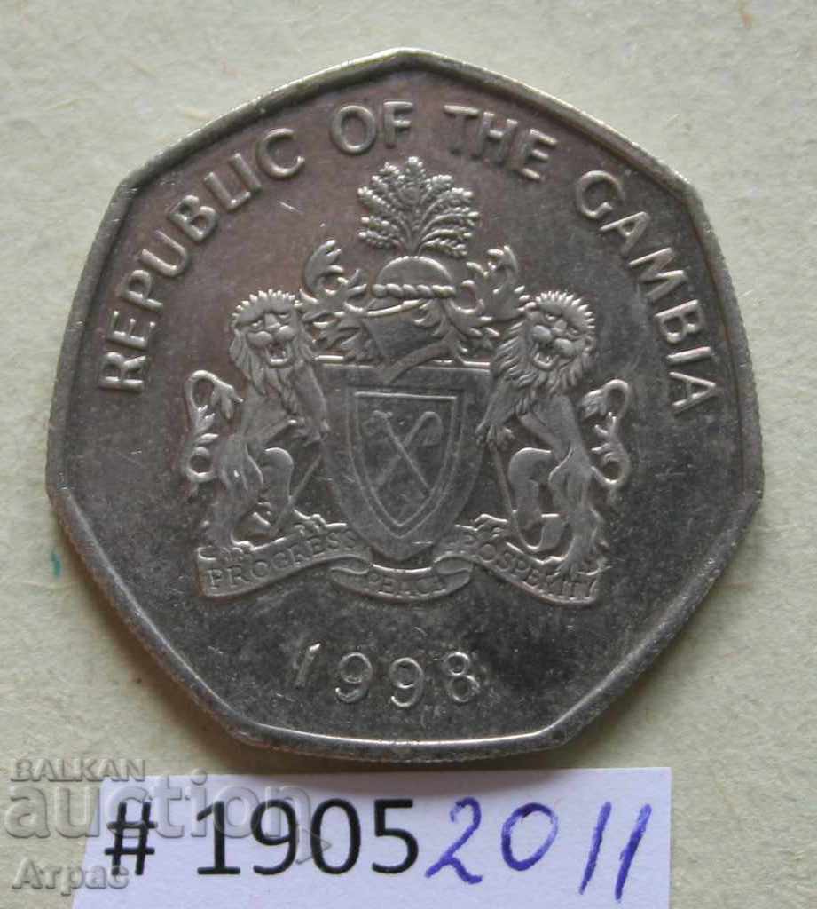 1 даласи 1998  Гамбия с цена € 3.32 | 6.49 лв.