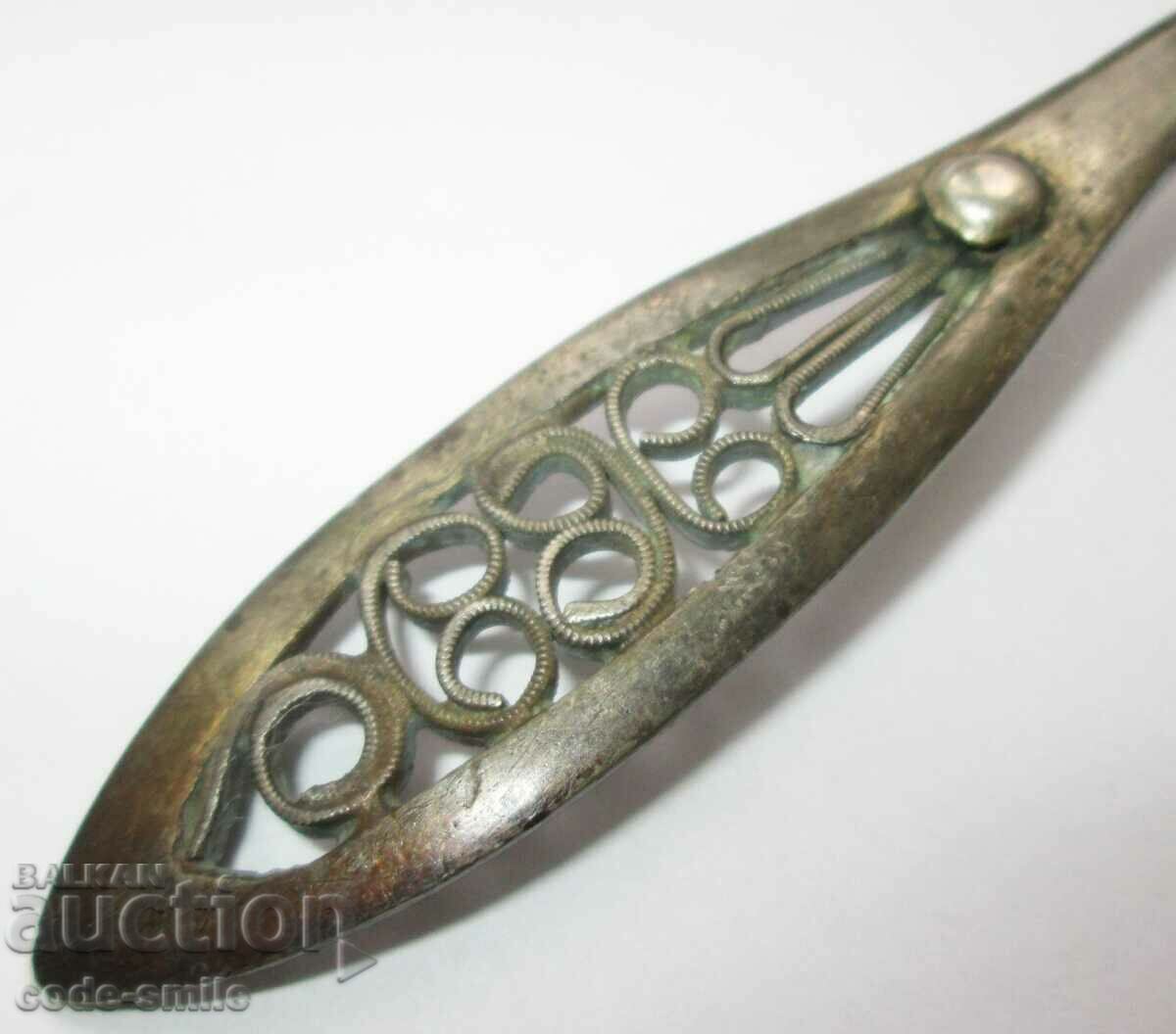 Old revival spoon chopped with price 30.00 BGN | € 15.34