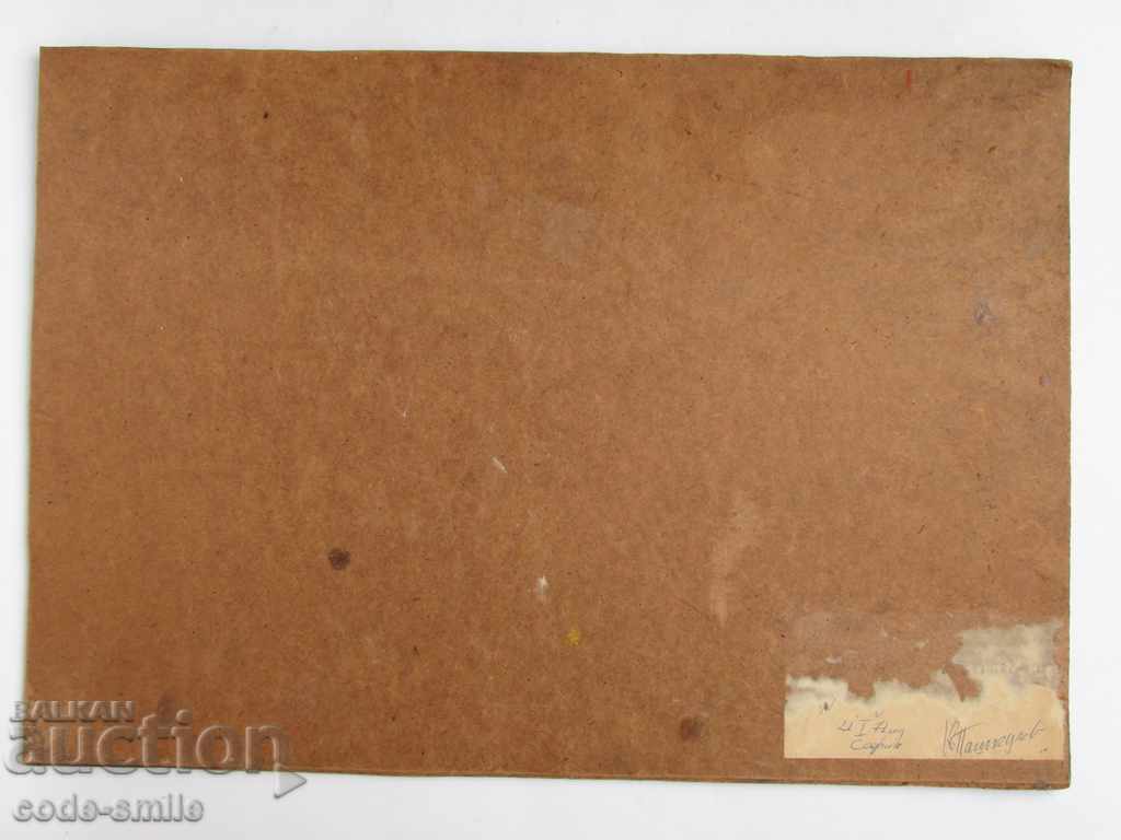 Old picture drawing landscape oil used phaser - 5