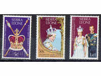 1978. Сиера Леоне. Коронацията на кралица Елизабет II.