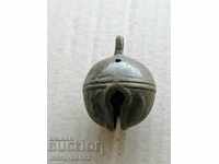 Bronze nut-type horse cart bell - 19th century