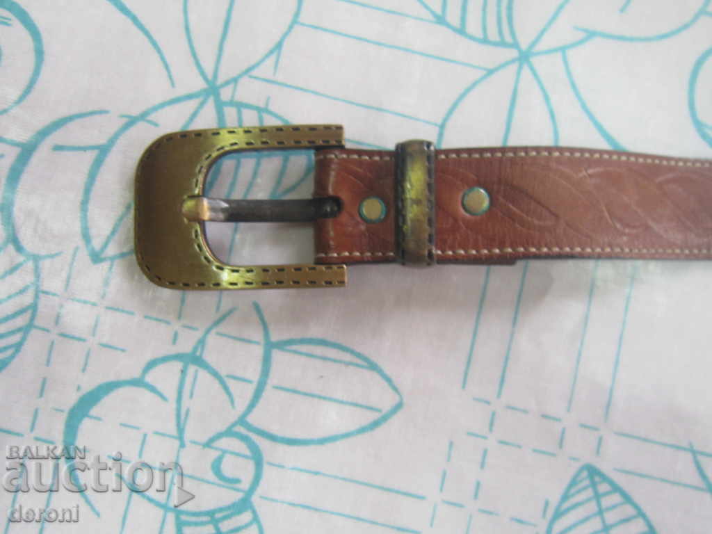 Amazing leather belt buckle strap with price 10.00 BGN | € 5.11 Amazing leather belt buckle strap with price 10.00 BGN | € 5.11