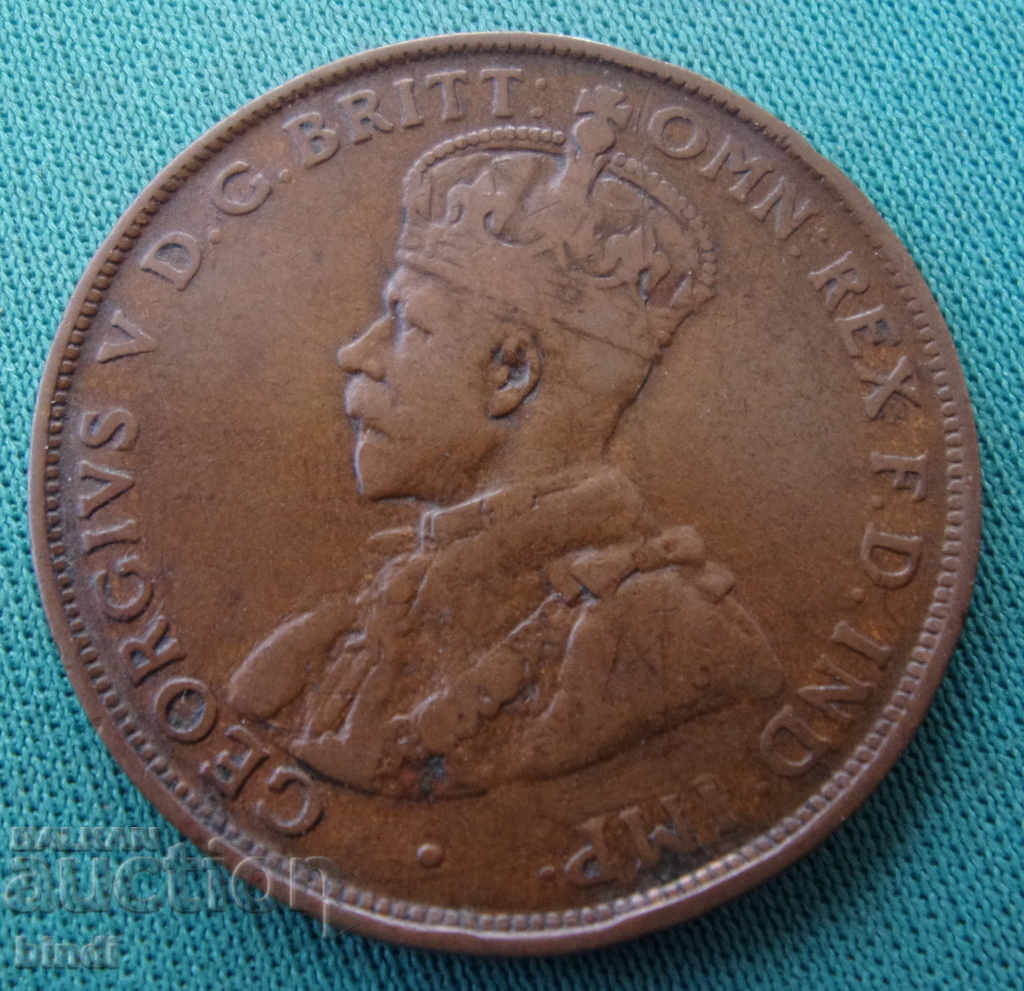 Australia 1 ban 1922 cu preț € 2.63 | 5.14 BGN