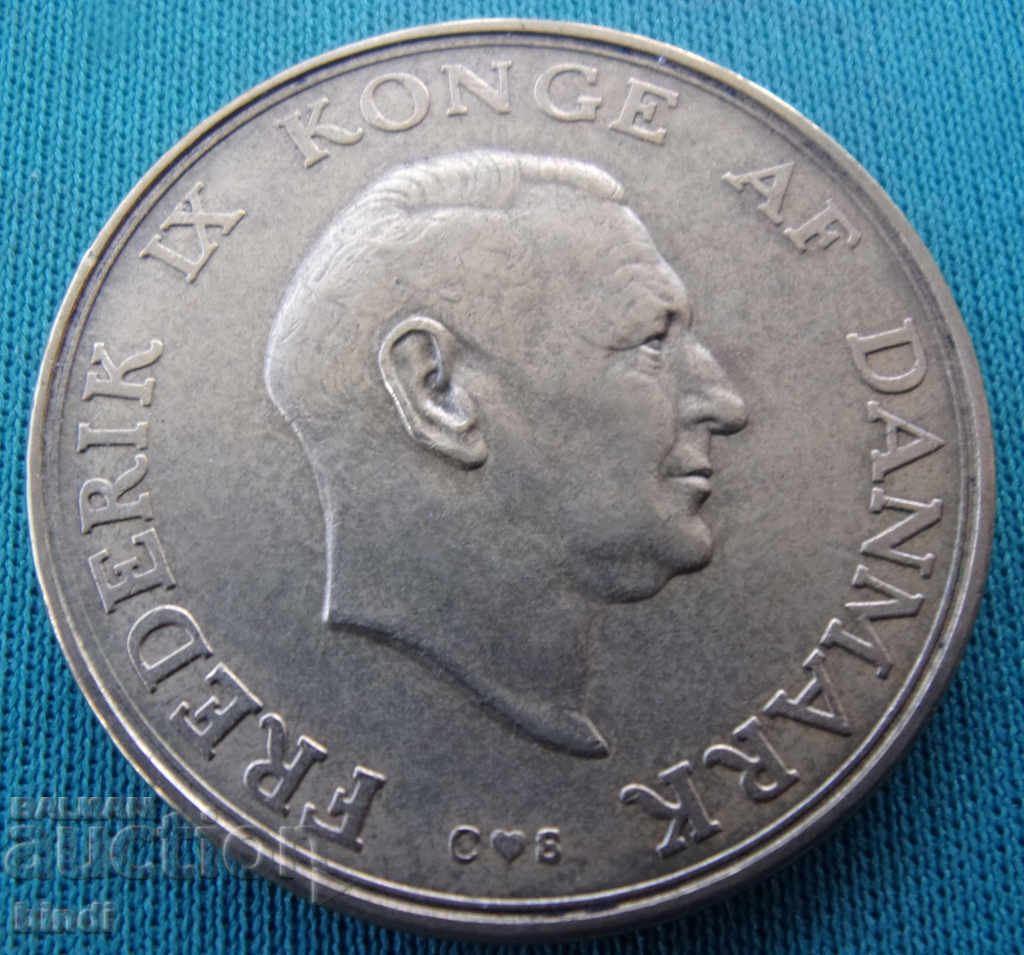 Danemarca 2 Crone 1957 cu preț € 2.63 | 5.14 BGN