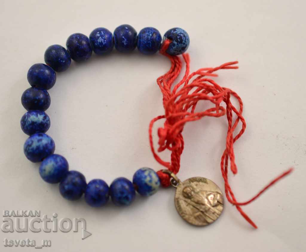 Kingdom of Bulgaria - consecrated bracelet with St. Ivan of Rila Kingdom of Bulgaria - consecrated bracelet with St. Ivan of Rila
