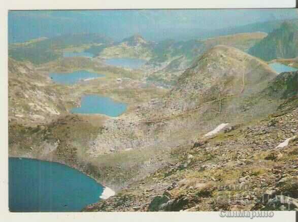 Картичка  България  Рила Седемте рилски езера 1**
