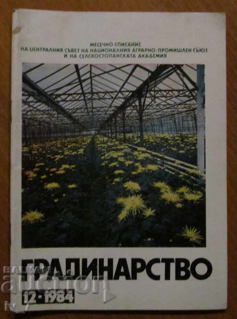 REVISTA "GRĂDINĂRIT" - NUMĂRUL 12, 1984