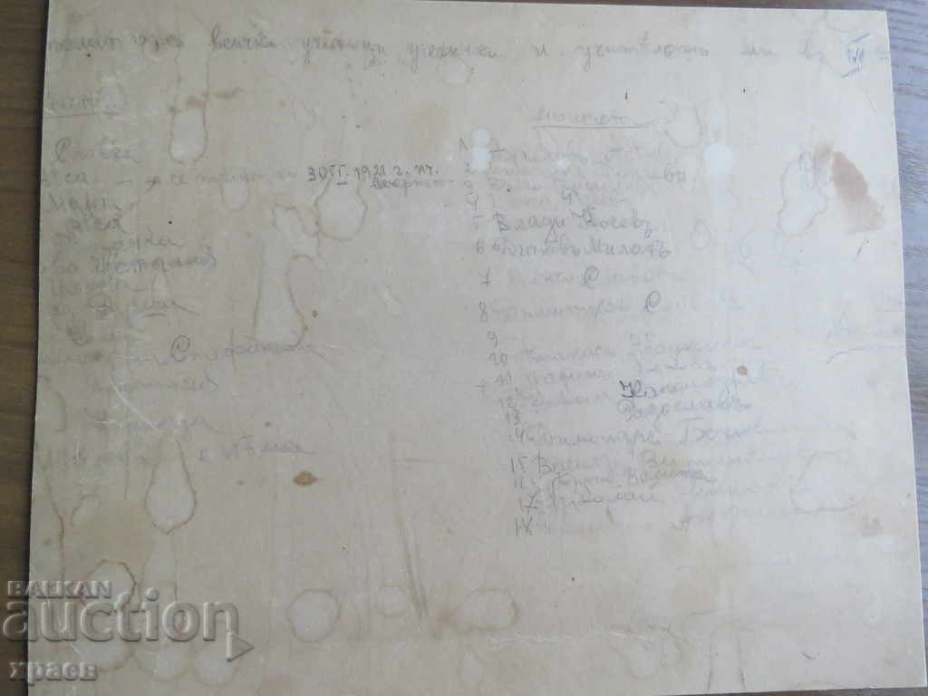 FOTO VECHE - CARTON - MARE - BOYADJIAN - SHUMEN - 0374 cu preț € 17.99 | 35.19 BGN