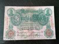 Bancnotă - Germania - 50 mărci | 1908