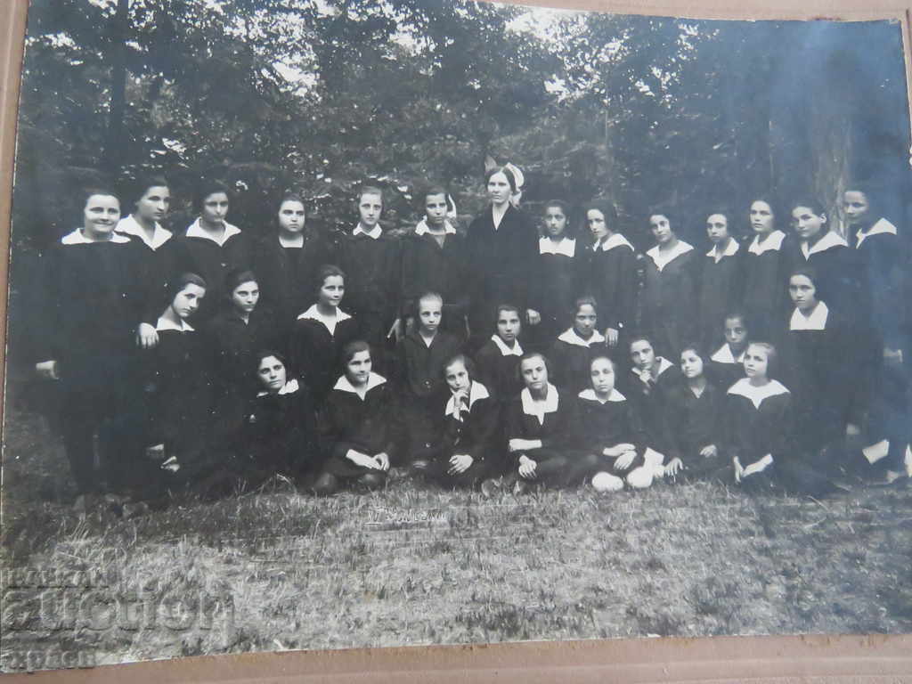 FOTO VECHE - MARE - CARTON - 0387