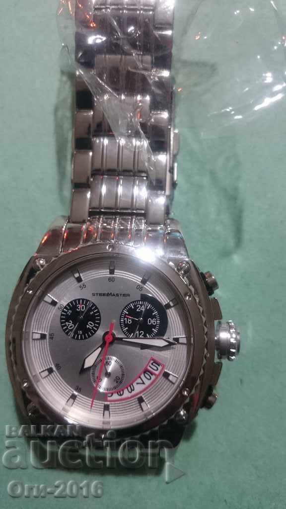 STEEL MASTER Chronograph NEW with price 155.00 BGN | € 79.25 STEEL MASTER Chronograph NEW with price 155.00 BGN | € 79.25