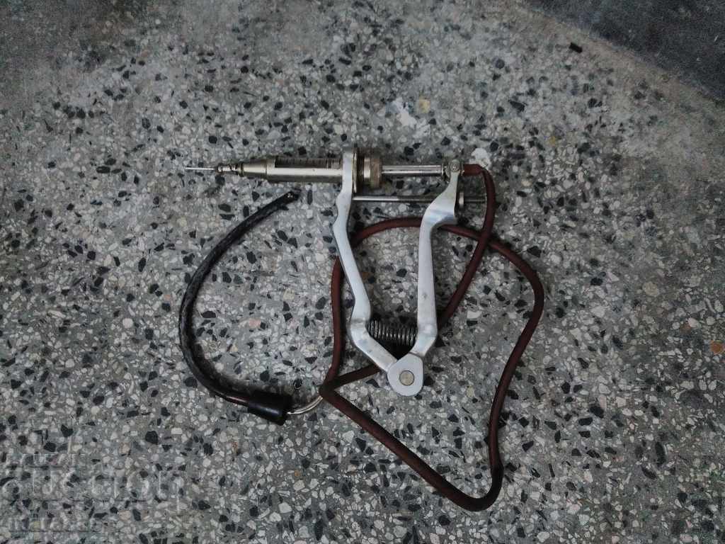 Medical veterinary gun syringe Medical veterinary gun syringe