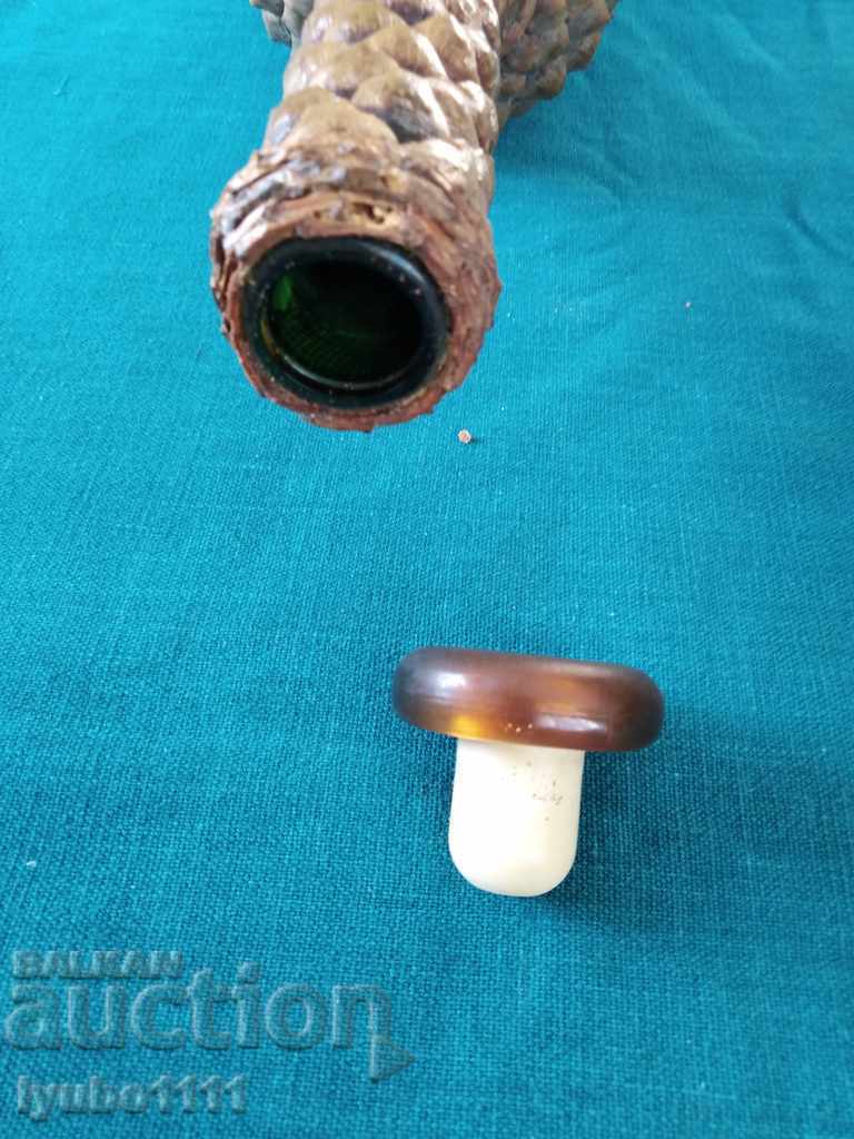 Glass bottle - decoupage - 5 Glass bottle - decoupage - 5