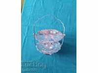 Fructieră metalică pe două etaje