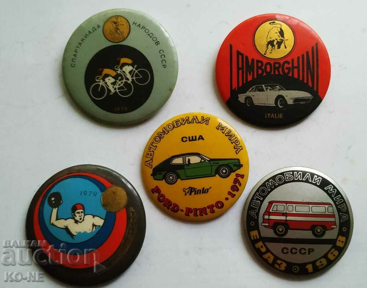 Old USSR badges