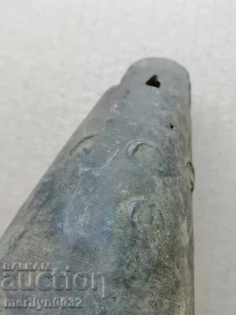 Chan otoman vechi, clopoțel, clopoțel, clapă, pahar - 6