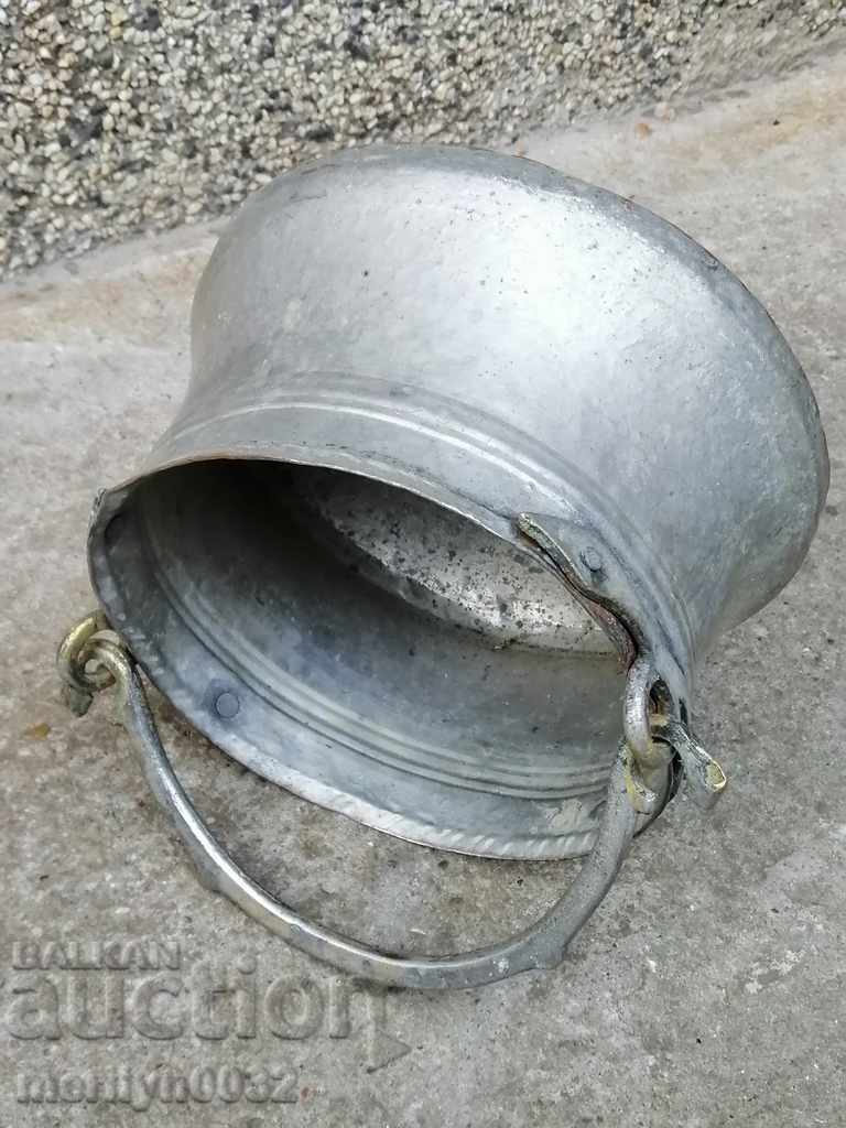 Tinned boiler, baker, water tank, copper copper pot - 7